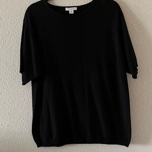 Dressbarn Black Knit Top